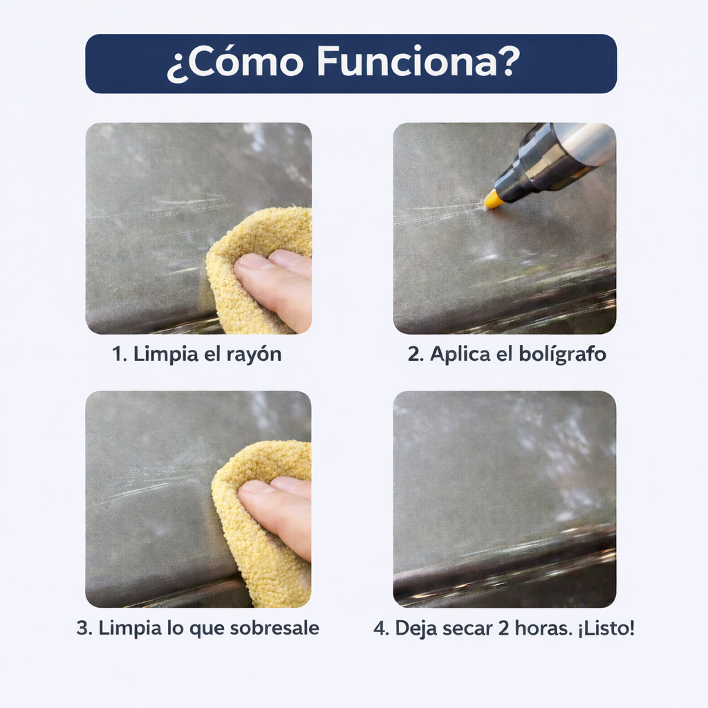 Pluma Reparadora de Arañazos